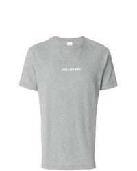 T-shirt girocollo grigia di Aimé Leon Dore