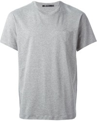 T-shirt girocollo grigia di Alexander Wang