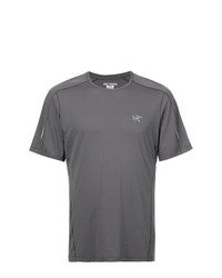 T-shirt girocollo grigia di Arc'teryx