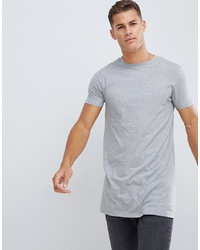 T-shirt girocollo grigia di ASOS DESIGN