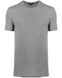 T-shirt girocollo grigia di Balmain