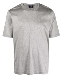 T-shirt girocollo grigia di Barba