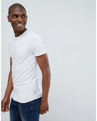 T-shirt girocollo grigia di Burton Menswear