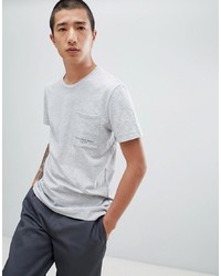 T-shirt girocollo grigia di Calvin Klein Jeans