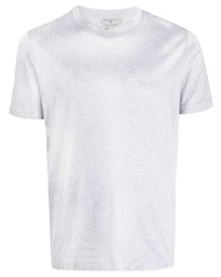 T-shirt girocollo grigia di Canali