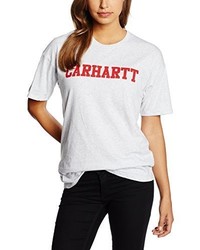 T-shirt girocollo grigia di Carhartt