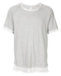 T-shirt girocollo grigia di Carpe Diem