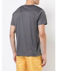 T-shirt girocollo grigia di Onia