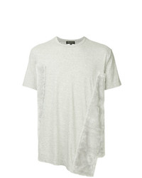 T-shirt girocollo grigia di Comme Des Garcons Homme Plus