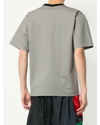 T-shirt girocollo grigia di Kolor