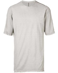 T-shirt girocollo grigia di Devoa