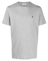 T-shirt girocollo grigia di Dondup