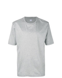 T-shirt girocollo grigia di E. Tautz
