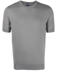 T-shirt girocollo grigia di Fedeli