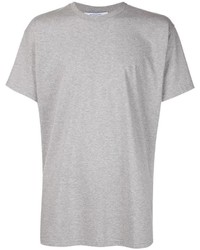 T-shirt girocollo grigia di Givenchy