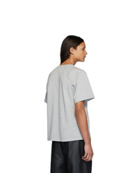 T-shirt girocollo grigia di GR-Uniforma