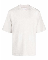T-shirt girocollo grigia di Han Kjobenhavn