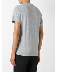 T-shirt girocollo grigia di Michael Kors Collection