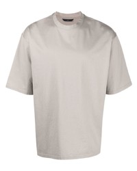 T-shirt girocollo grigia di Hevo