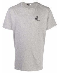 T-shirt girocollo grigia di Isabel Marant
