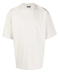 T-shirt girocollo grigia di Jacquemus