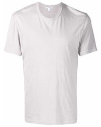 T-shirt girocollo grigia di James Perse