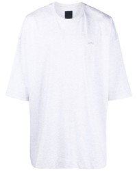 T-shirt girocollo grigia di Juun.J