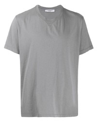 T-shirt girocollo grigia di Katharine Hamnett London