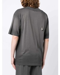 T-shirt girocollo grigia di Musium Div.