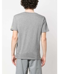 T-shirt girocollo grigia di Sun 68