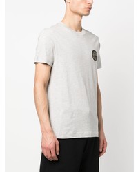 T-shirt girocollo grigia di VERSACE JEANS COUTURE