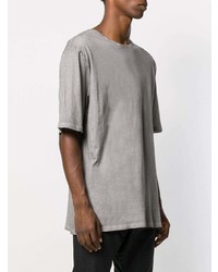 T-shirt girocollo grigia di Unconditional