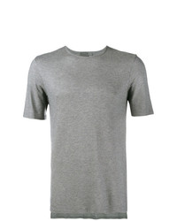 T-shirt girocollo grigia di Lot78