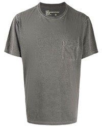 T-shirt girocollo grigia di Maharishi