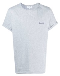 T-shirt girocollo grigia di Maison Labiche