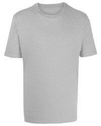 T-shirt girocollo grigia di Maison Margiela