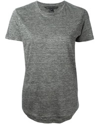 T-shirt girocollo grigia di Marc by Marc Jacobs