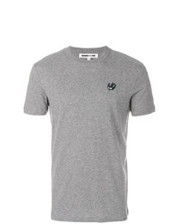 T-shirt girocollo grigia di McQ Alexander McQueen