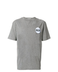 T-shirt girocollo grigia di McQ Alexander McQueen