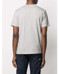 T-shirt girocollo grigia di Frame