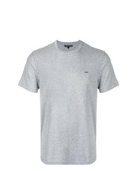 T-shirt girocollo grigia di Michael Kors Collection