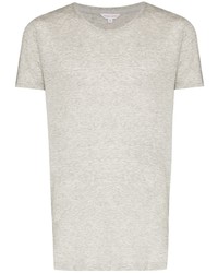 T-shirt girocollo grigia di Orlebar Brown