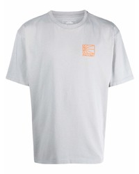 T-shirt girocollo grigia di PACCBET