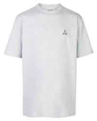 T-shirt girocollo grigia di Palace