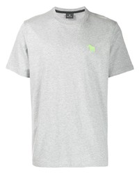 T-shirt girocollo grigia di PS Paul Smith