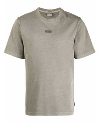 T-shirt girocollo grigia di Puma