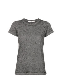 T-shirt girocollo grigia di rag & bone/JEAN