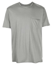 T-shirt girocollo grigia di rag & bone