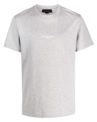 T-shirt girocollo grigia di Stella McCartney