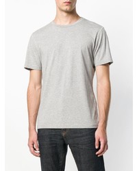 T-shirt girocollo grigia di Hydrogen